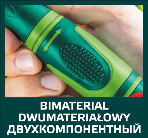 ZRASZACZ PROSTY, DWUMATERIAŁOWY ZRASZACZ PROSTY, DWUMATERIAŁOWY
