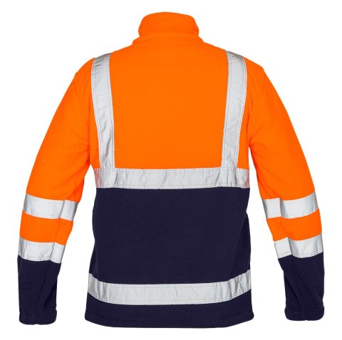 BLUZA POLAROWA OSTRZEGAWCZA, POMARAŃCZOWA, ROZMIAR XL BLUZA POLAROWA OSTRZEGAWCZA, POMARAŃCZOWA, ROZMIAR XL