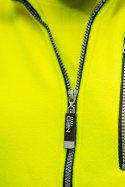 BLUZA  POLAROWA OSTRZEGAWCZA, ŻÓŁTA, ROZMIAR L