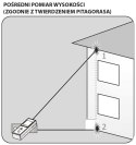 DALMIERZ LASEROWY, ZASIĘG 40 M, EKRAN DOTYKOWY