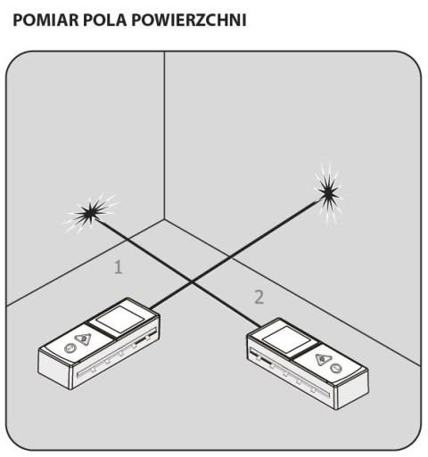 DALMIERZ LASEROWY, ZASIĘG 40 M, EKRAN DOTYKOWY DALMIERZ LASEROWY, ZASIĘG 40 M, EKRAN DOTYKOWY