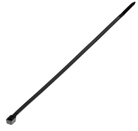 O PASKI ZACISKOWE 3.6 x 300 MM, 100 SZT., CZARNE O PASKI ZACISKOWE 3.6 x 300 MM, 100 SZT., CZARNE