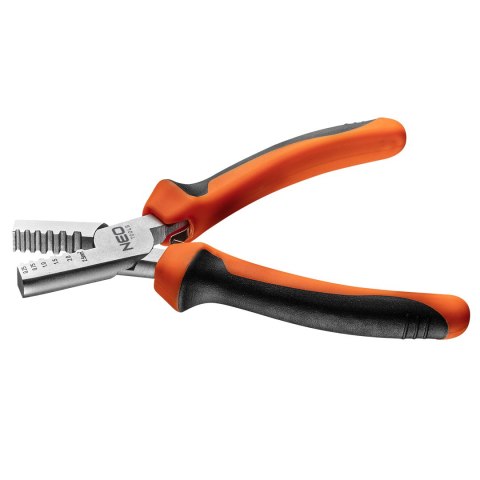 SZCZY PCE DO ZACISKANIA KOŃCÓWEK 0.25-2.5 MM2 (15-9 AWG), 140 MM SZCZY PCE DO ZACISKANIA KOŃCÓWEK 0.25-2.5 MM2 (15-9 AWG), 140 MM