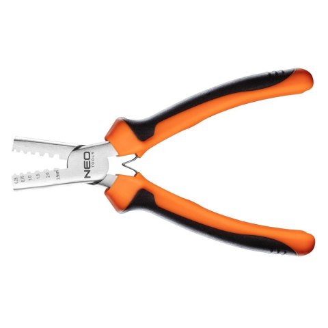 SZCZY PCE DO ZACISKANIA KOŃCÓWEK 0.25-2.5 MM2 (15-9 AWG), 140 MM SZCZY PCE DO ZACISKANIA KOŃCÓWEK 0.25-2.5 MM2 (15-9 AWG), 140 MM