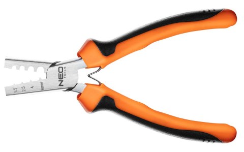 SZCZY PCE DO ZACISKANIA KOŃCÓWEK 1.5-6 MM2 (23-13 AWG), 140 MM SZCZY PCE DO ZACISKANIA KOŃCÓWEK 1.5-6 MM2 (23-13 AWG), 140 MM