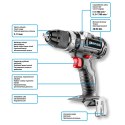 WIERTARKO-WKRĘTARKA AKUMULATOROWA BEZSZCZOTKOWA ENERGY+ 18V, LI-ION, 13 MM, BEZ AKUMULATORA WIERTARKO-WKRĘTARKA AKUMULATOROWA BEZSZCZOTKOWA ENERGY+ 18V, LI-ION, 13 MM, BEZ AKUMULATORA