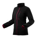 BLUZA  POLAROWA DAMSKA, CZARNA, ROZMIAR L