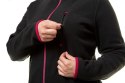 BLUZA  POLAROWA DAMSKA, CZARNA, ROZMIAR XL