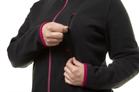 BLUZA POLAROWA DAMSKA, CZARNA, ROZMIAR M BLUZA POLAROWA DAMSKA, CZARNA, ROZMIAR M