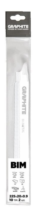 BRZESZCZOTY BAGNETOWE 225 x 20 x 0.9 MM, 10TPI, K PL. 2 SZT. BRZESZCZOTY BAGNETOWE 225 x 20 x 0.9 MM, 10TPI, K PL. 2 SZT.
