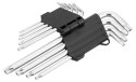 KLUCZE TORx T10-T50, ZESTAW 9 SZT.
