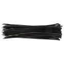 O PASKI ZACISKOWE 4.8 x 370 MM, 75 SZT., CZARNE