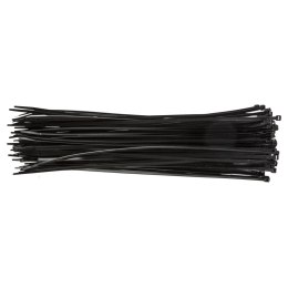 O PASKI ZACISKOWE 4.8 x 370 MM, 75 SZT., CZARNE
