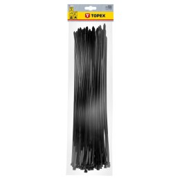 O PASKI ZACISKOWE 7.6 x 500 MM, 75 SZT., CZARNE