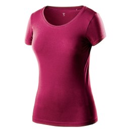 T-SHIRT DAMSKI BORDOWY, ROZMIAR XL