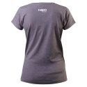 T-SHIRT DAMSKI CIEMNOSZARY, ROZMIAR L