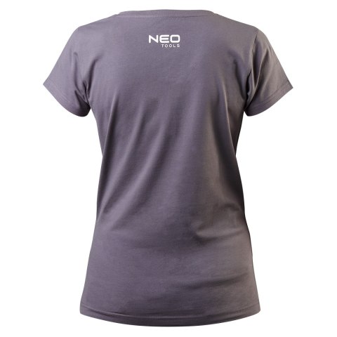 T-SHIRT DAMSKI CIEMNOSZARY, ROZMIAR L T-SHIRT DAMSKI CIEMNOSZARY, ROZMIAR L