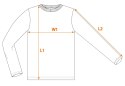 T-SHIRT DAMSKI CIEMNOSZARY, ROZMIAR L