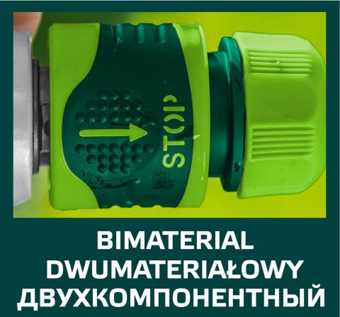 ZŁĄCZKA STOP 3/4", DWUMATERIAŁOWA, 30 SZT. ZŁĄCZKA STOP 3/4", DWUMATERIAŁOWA, 30 SZT.
