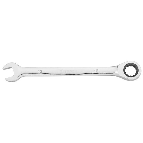 KLUCZ PŁASKO-OCZKOWY Z GRZECHOTKĄ, 13 MM KLUCZ PŁASKO-OCZKOWY Z GRZECHOTKĄ, 13 MM