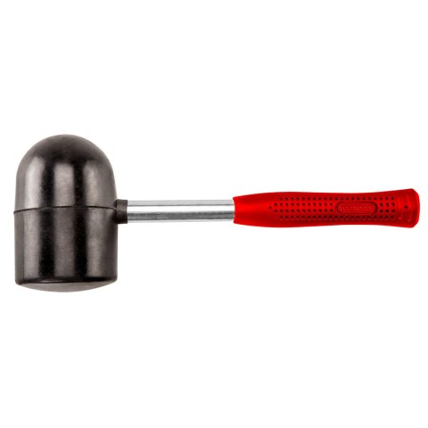 MŁOTEK GUMOWY 90 MM/1250 G, TRZONEK METALOWY