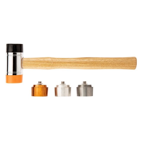 MŁOTEK Z WYMIENNYMI KOŃCÓWKAMI 660G/45MM MŁOTEK Z WYMIENNYMI KOŃCÓWKAMI 660G/45MM