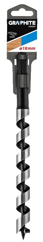 WIERTŁO DO DREWNA S PIRALNE, 18 x 250 MM WIERTŁO DO DREWNA S PIRALNE, 18 x 250 MM