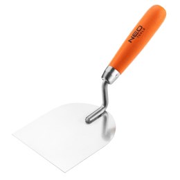 KIELNIA SZTUKATORSKA  PODKÓWKA, 100 MM, UCHWYT DREWNIANY