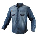 KOSZULA ROBOCZA DENIM, ROZMIAR S