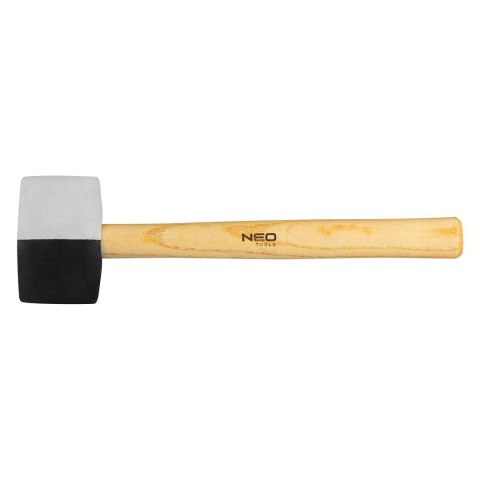 MŁOTEK GUMOWY 58 MM/450 G, CZARNO-BIAŁA GUMA MŁOTEK GUMOWY 58 MM/450 G, CZARNO-BIAŁA GUMA
