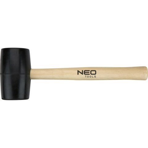 MŁOTEK GUMOWY 72 MM/900 G, TRZONEK DREWNIANY