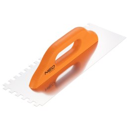PACA Z ZĘBAMI 380 x 128 MM, ZĄB 10 x 10 x 10 MM, UCHWYT DREWNIANY