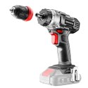 ZESTAW ENERGY+ W WALIZCE ALUMINIOWEJ: WIERTARKO WKRĘTARKA 2x18V/2.0AH, 10 MM, ZDEJMOWANY UCHWYT + 109 AKCESORIÓW