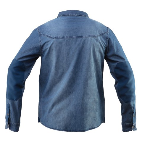 KOSZULA ROBOCZA DENIM, ROZMIAR L KOSZULA ROBOCZA DENIM, ROZMIAR L