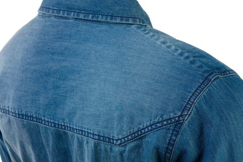 KOSZULA ROBOCZA DENIM, ROZMIAR L KOSZULA ROBOCZA DENIM, ROZMIAR L