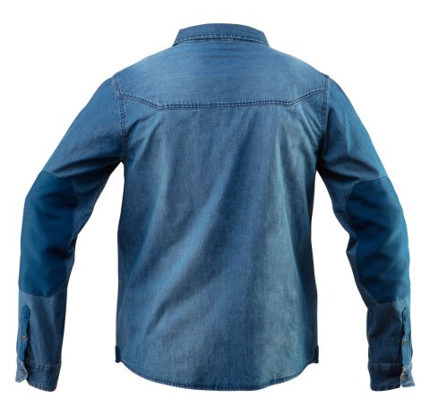 KOSZULA ROBOCZA DENIM, ROZMIAR L KOSZULA ROBOCZA DENIM, ROZMIAR L