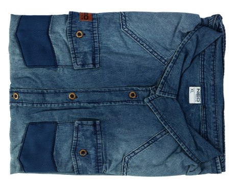 KOSZULA ROBOCZA DENIM, ROZMIAR L KOSZULA ROBOCZA DENIM, ROZMIAR L
