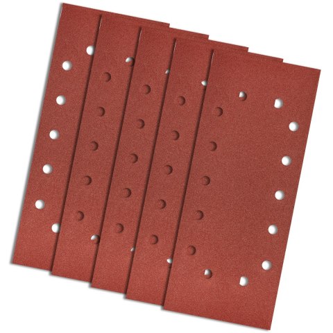 PA PIER ŚCIERNY 115 x 280 MM, K240, 5 SZT., Z OTWORAMI PA PIER ŚCIERNY 115 x 280 MM, K240, 5 SZT., Z OTWORAMI