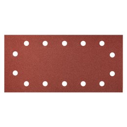 PA PIER ŚCIERNY NA RZE P 115 x 230 MM, K240, 5 SZT., Z OTWORAMI