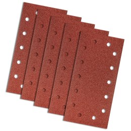 PA PIER ŚCIERNY NA RZE P 115 x 230 MM, K60, 5 SZT., Z OTWORAMI