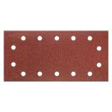 PA PIER ŚCIERNY NA RZE P 115 x 230 MM, K80, 5 SZT., Z OTWORAMI