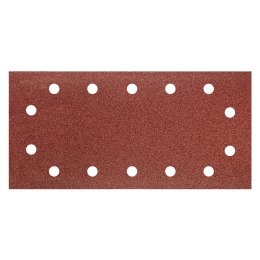 PA PIER ŚCIERNY NA RZE P 115 x 230 MM, K80, 5 SZT., Z OTWORAMI
