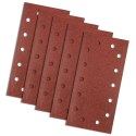 PA PIER ŚCIERNY NA RZE P 115 x 230 MM, K80, 5 SZT., Z OTWORAMI