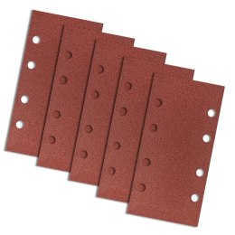 PA PIER ŚCIERNY NA RZE P 93 x 185 MM, K120, 5 SZT., Z OTWORAMI