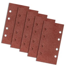PA PIER ŚCIERNY NA RZE P 93 x 185 MM, K60, 5 SZT., Z OTWORAMI
