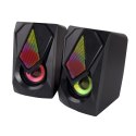 EGS102 ES PERANZA GŁOŚNIKI 2.0 USB LED RAINBOW BOOGIE