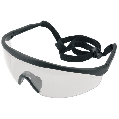 OKULARY OCHRONNE, BIAŁE, REGULOWANE ZAUSZNIKI, KLASA OD PORNOŚCI F OKULARY OCHRONNE, BIAŁE, REGULOWANE ZAUSZNIKI, KLASA OD PORNOŚCI F