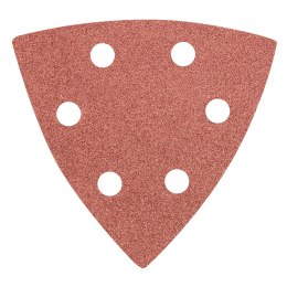 PA PIER ŚCIERNY DELTA NA RZE P 93 x 93 MM K 120, 5 SZT., Z OTWORAMI