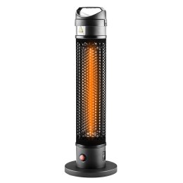PROMIENNIK STOJĄCY 1000W, IP44, ELEMENT GRZEJNY CARBON FIBER LAM P