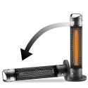 PROMIENNIK STOJĄCY 1000W, IP44, ELEMENT GRZEJNY CARBON FIBER LAM P